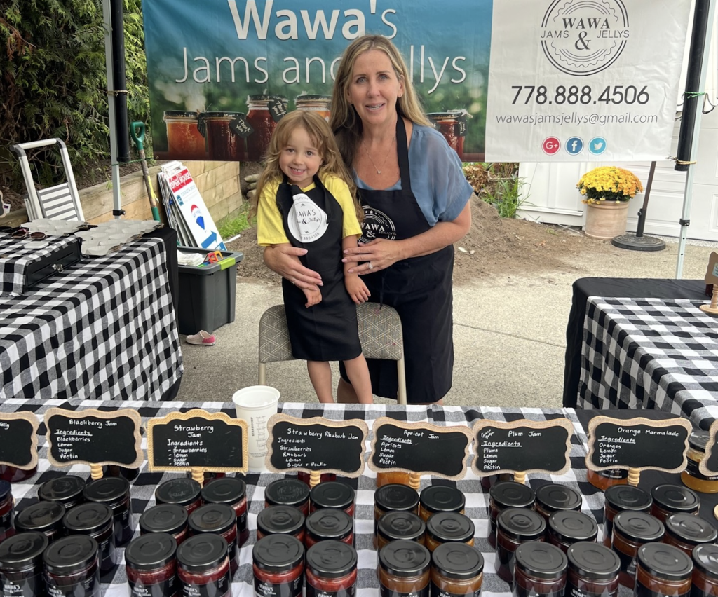Cheryl Later from Wawas Jams and Jellys in Abbotsford British Columbia Canada