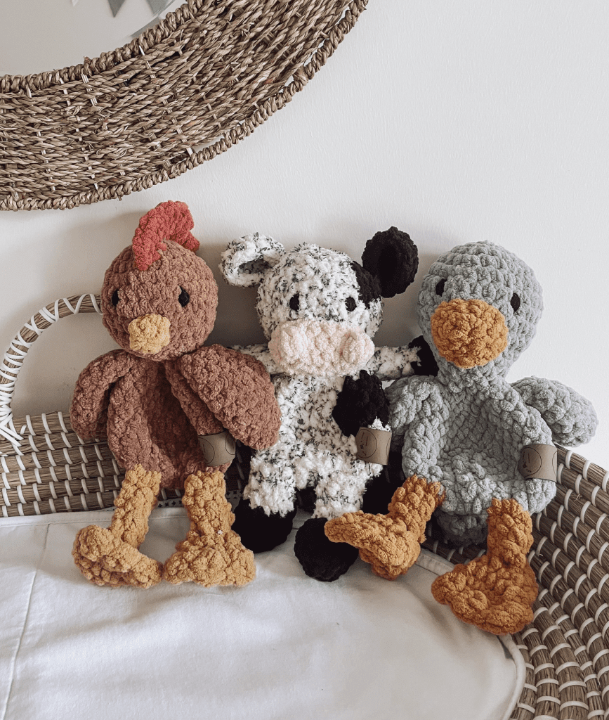 ben&junie crochet handmade small batch animals toys stuffies kids family products by marie and heather in abbotsford british columbia canada 6
