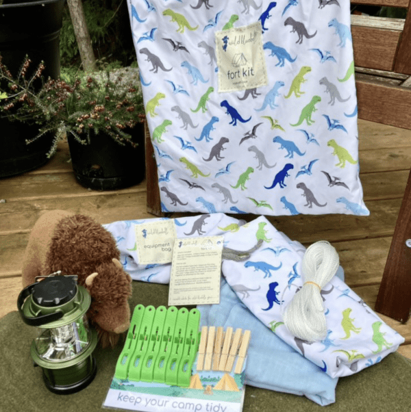 buy kids fort kit handmade from reused repurposed recycled fabrics for sale online in canada