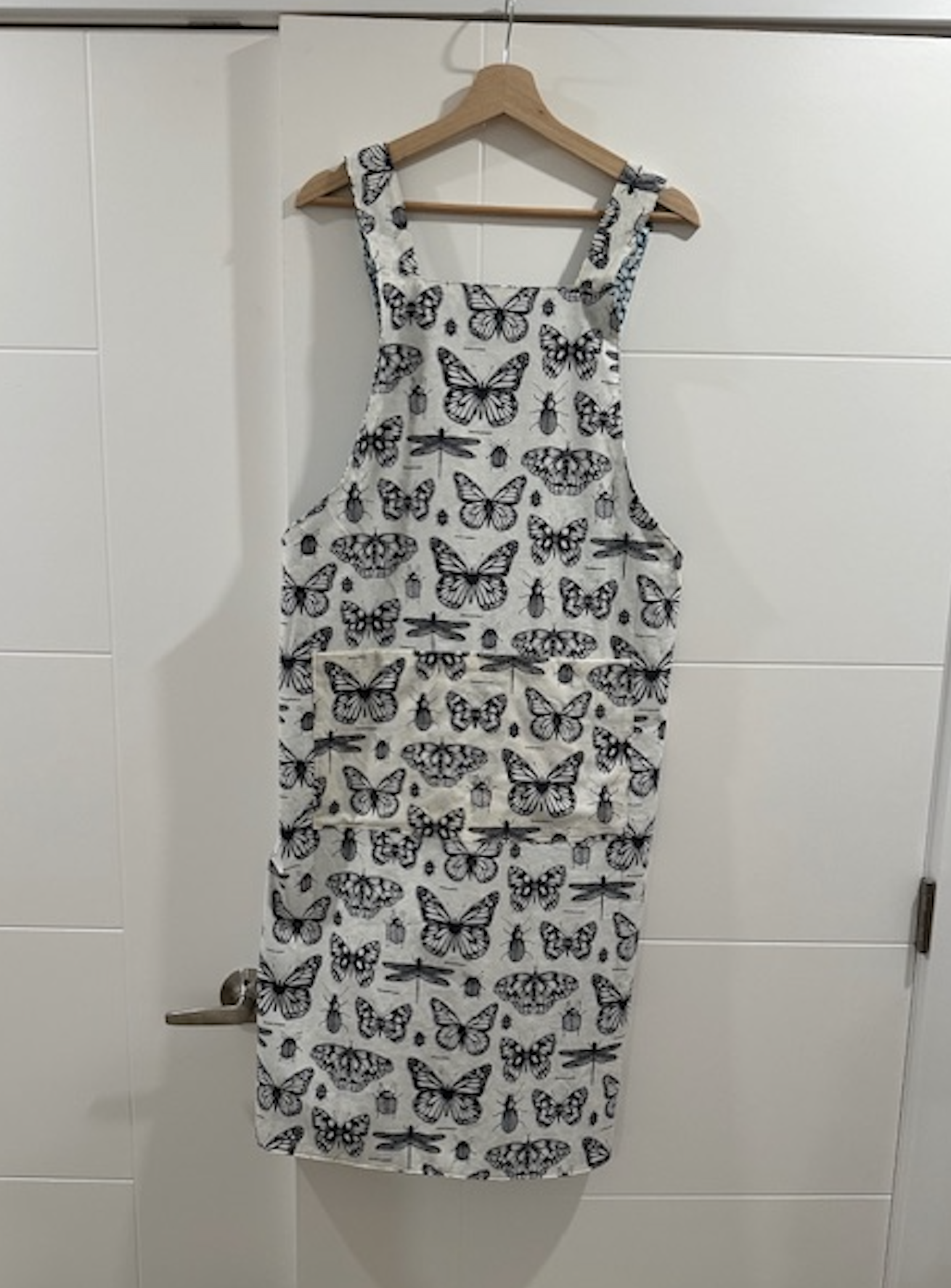buy reversible handmade vintage fabric aprons online in canada from wild bluebell homestead for sourdough bread baking at home in your kitchen 74329