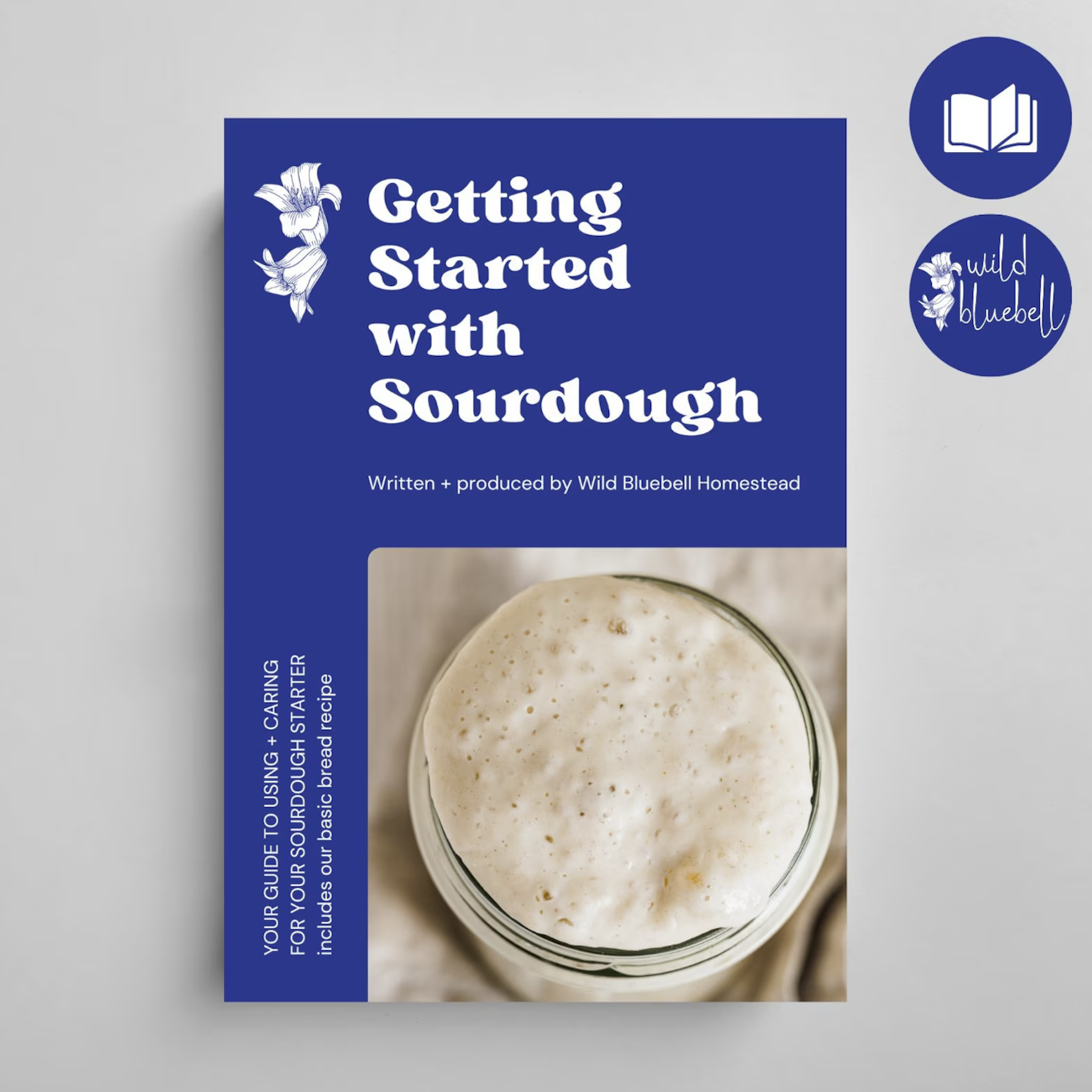 Buy Sourdough Starter Guide eBook PDF Download Online with Easy Step-by-Step Instructions for Beginners