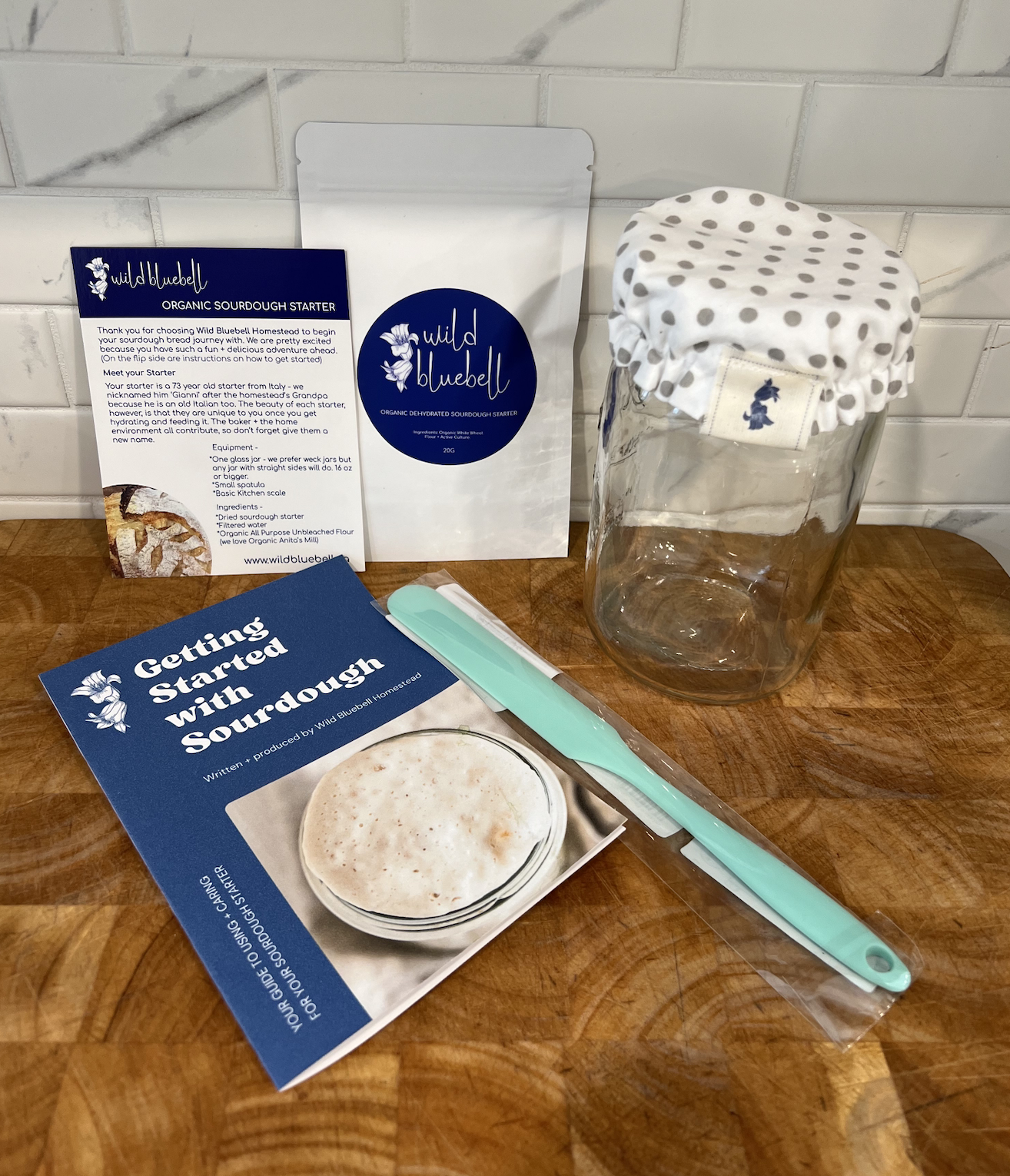 Buy Sourdough Starter Kit Online in Canada From Wild Bluebell Homestead in Fraser Valley British Columbia 3
