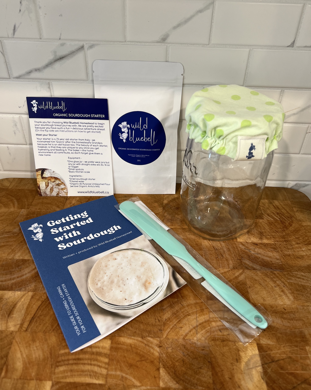 Buy Sourdough Starter Kit Online in Canada From Wild Bluebell Homestead in Fraser Valley British Columbia 4
