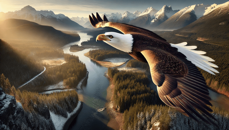 Bald Eagle Rebirth Beak Talon Feather Regeneration in Squamish British Columbia Canada