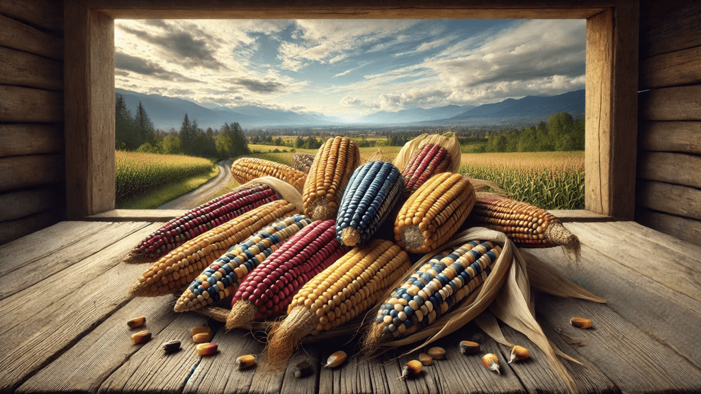 history of corn in british columbia canada