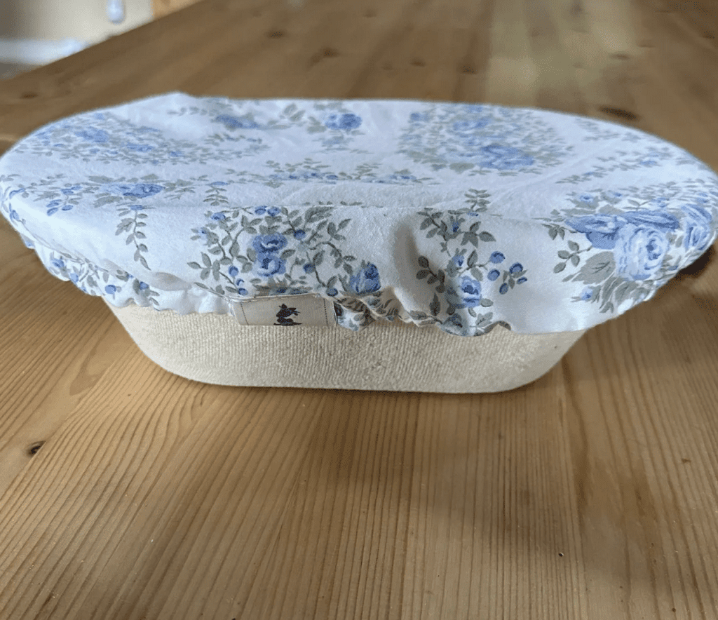 Buy Repurposed Fabric Sourdough Banneton Covers Online in Canada Handmade by Wild Bluebell Homestead 4