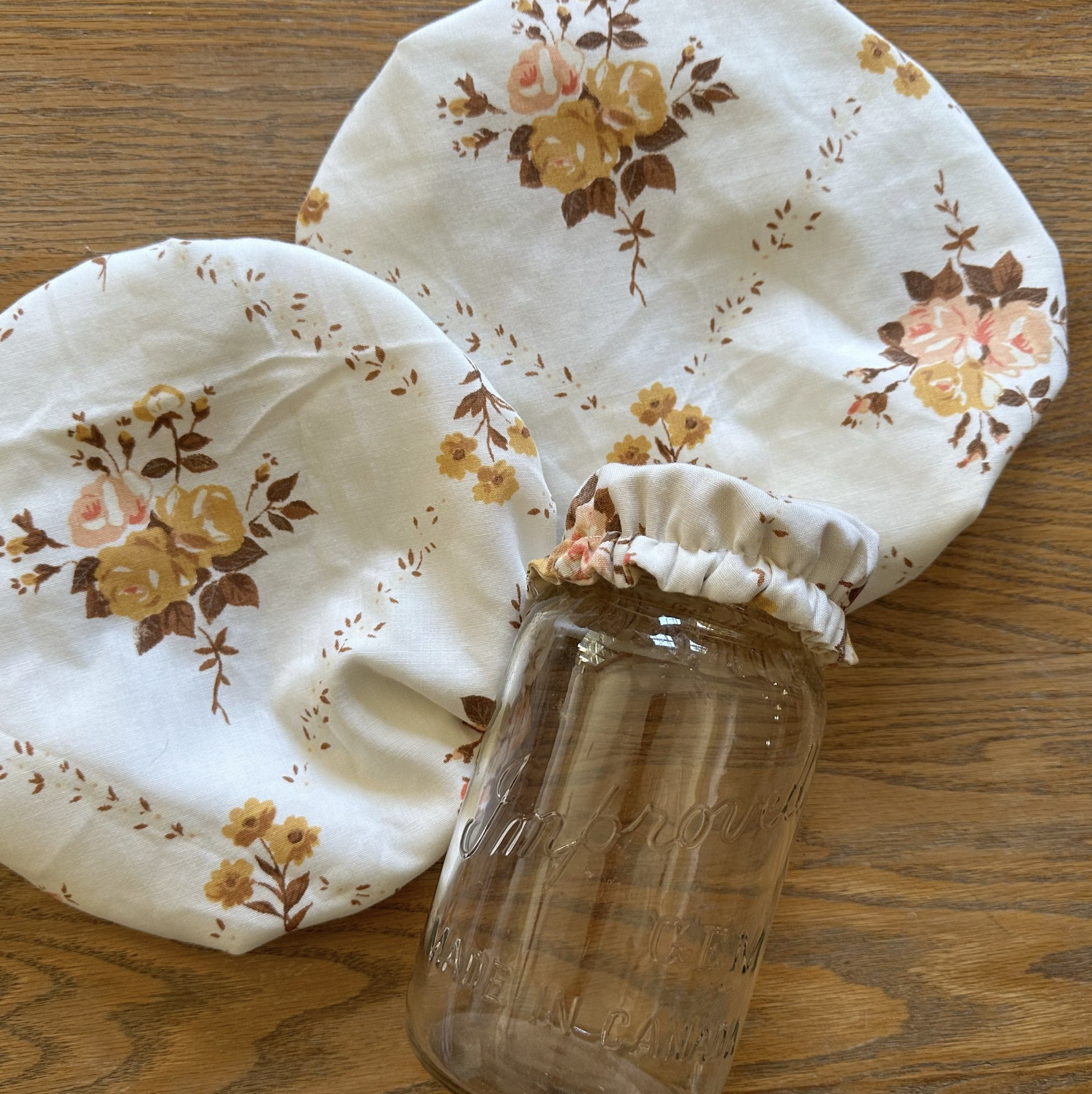 buy custom made limited edition one of a kind matching sourdough sets online in canada shop wild bluebell homestead to order sets crafted from reused vintage heirloom fabrics 11