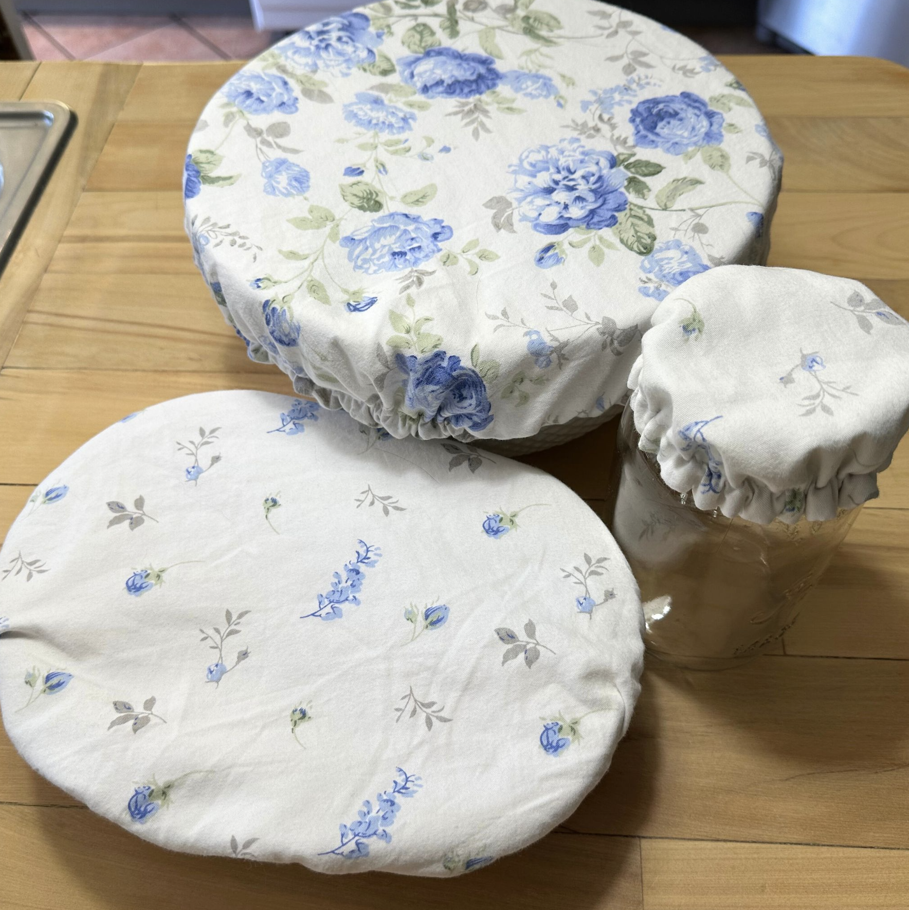 buy custom made limited edition one of a kind matching sourdough sets online in canada shop wild bluebell homestead to order sets crafted from reused vintage heirloom fabrics 15