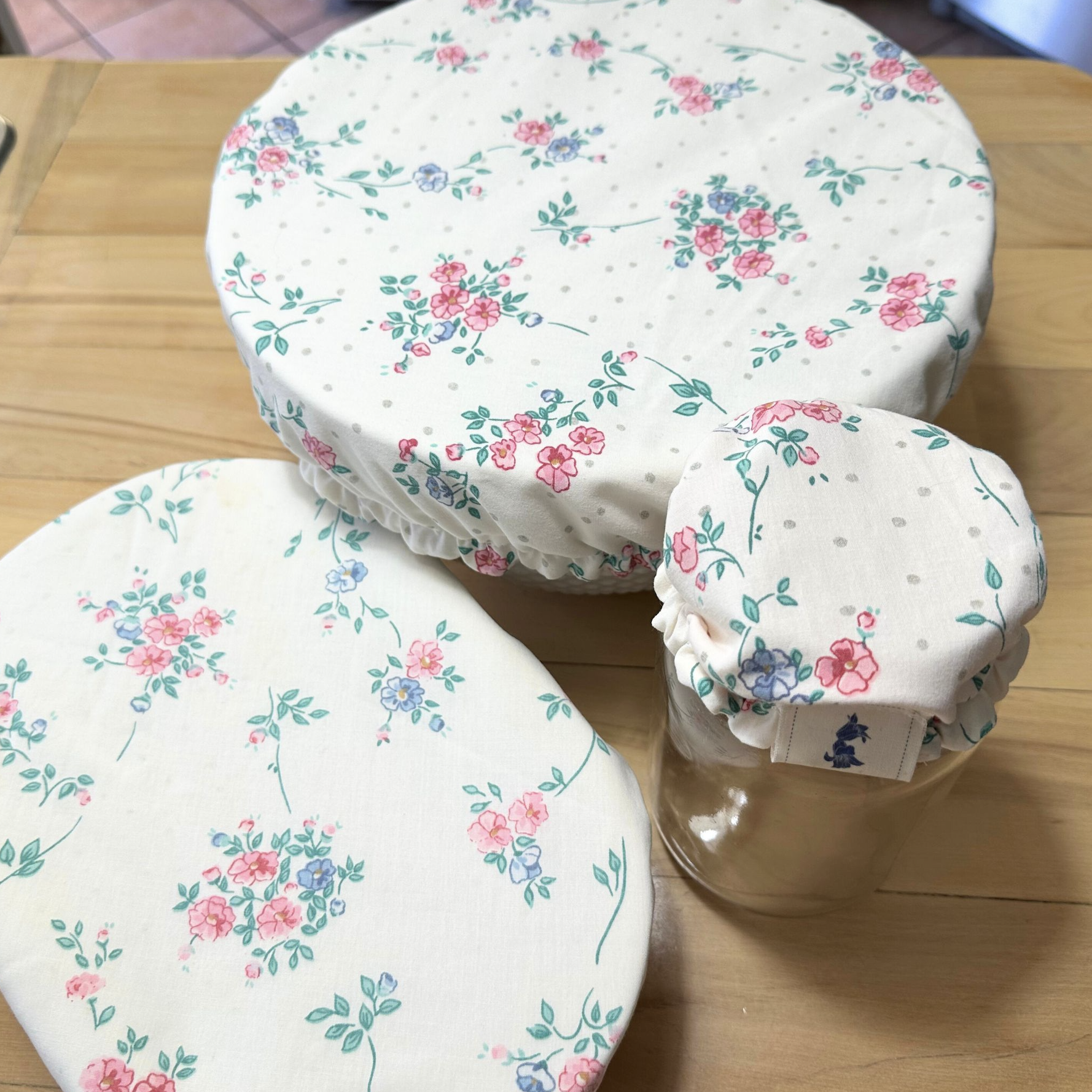 buy custom made limited edition one of a kind matching sourdough sets online in canada shop wild bluebell homestead to order sets crafted from reused vintage heirloom fabrics 16