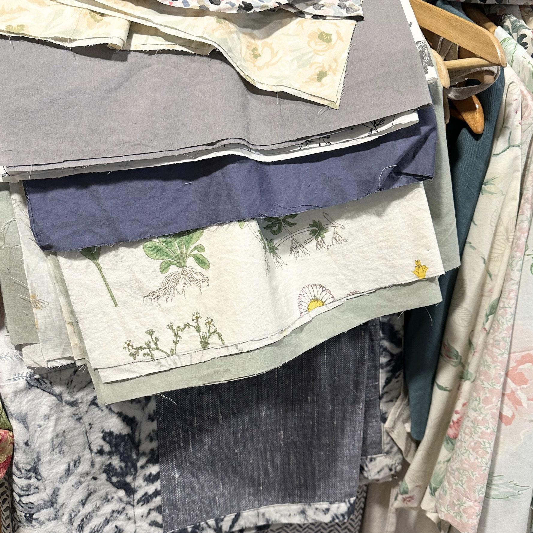 buy custom made limited edition one of a kind matching sourdough sets online in canada shop wild bluebell homestead to order sets crafted from reused vintage heirloom fabrics 5
