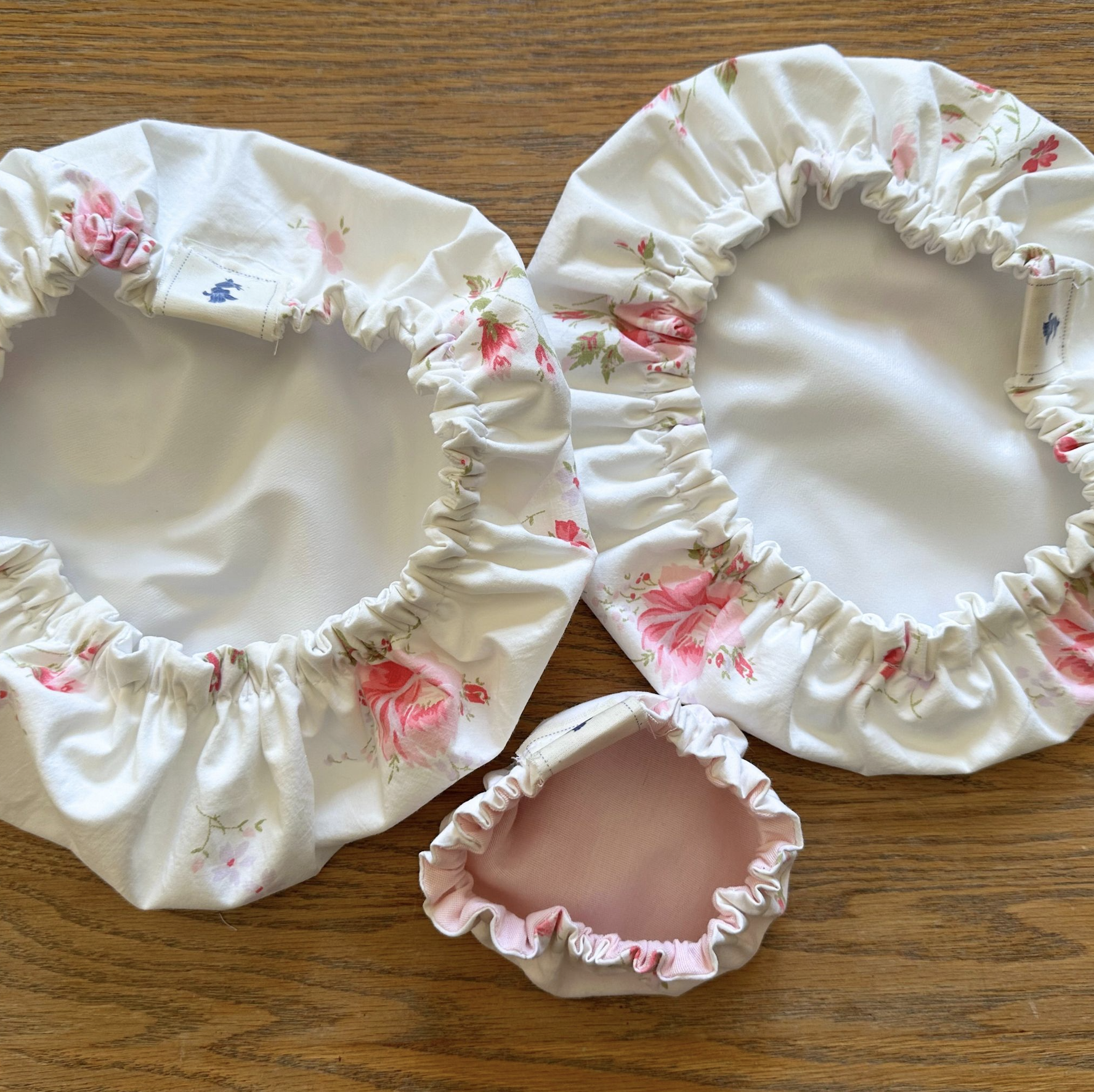 buy custom made limited edition one of a kind matching sourdough sets online in canada shop wild bluebell homestead to order sets crafted from reused vintage heirloom fabrics 6